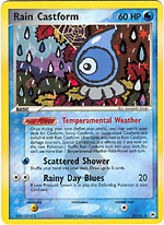 Rain Castform - 23/101 - Rare - Reverse Holo